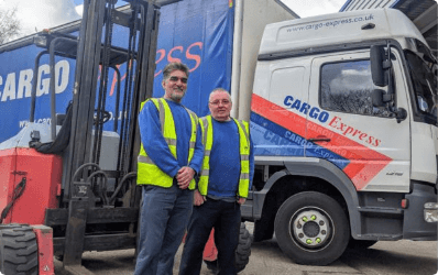 Congratulations to Abid & Paul on becoming our newly qualified Truck Mounted Forklift Drivers Thumbnail